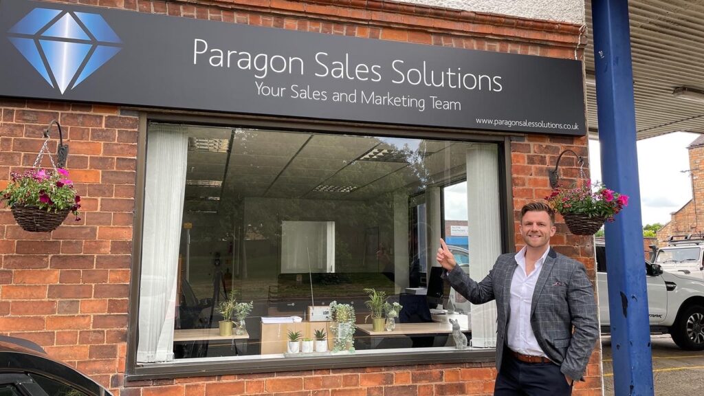 Paragon Sales Solutions Office Signage