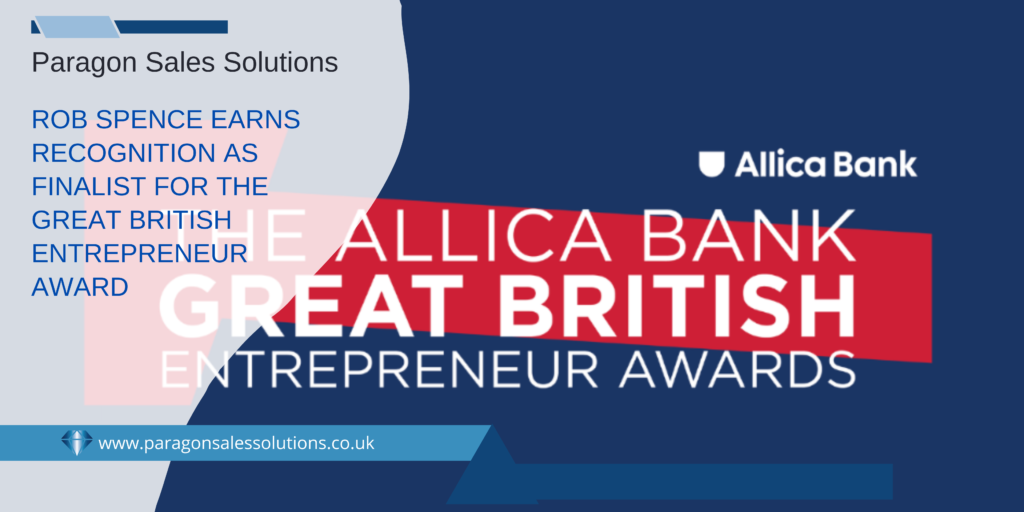 Paragon Blog Great British Entrepreneur Award