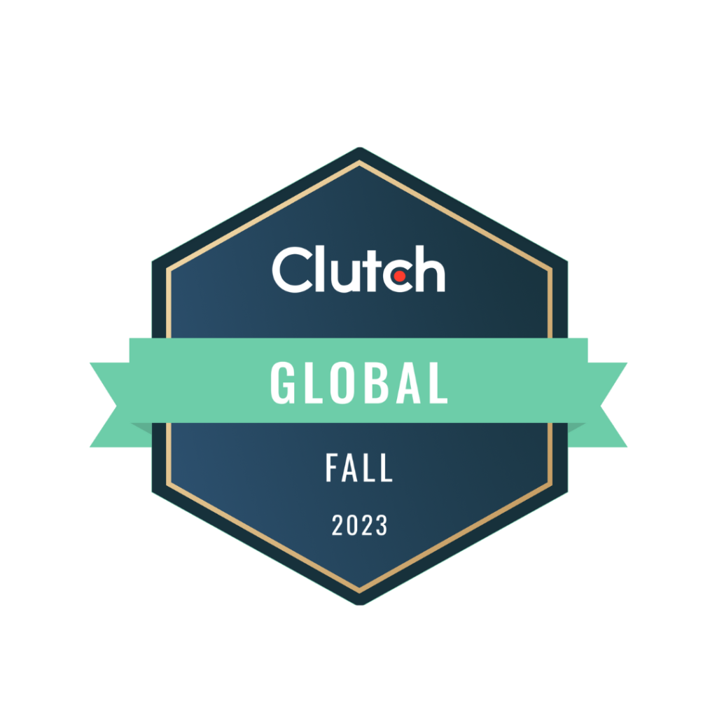 clutch global award badge