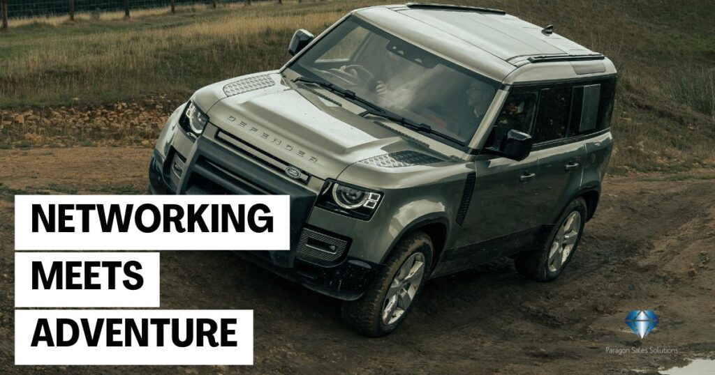 Networking at Land Rover Experience