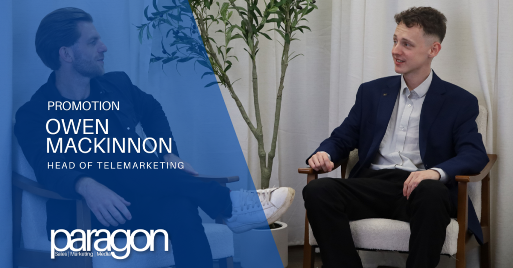 Owen MacKinnon promoted to Head of Telemarketing